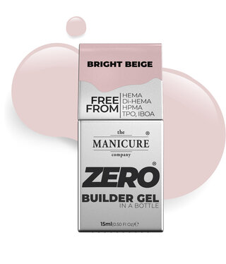 The manicure Company ZERO Builder Gel in a bottle-Bright Beige 15ml