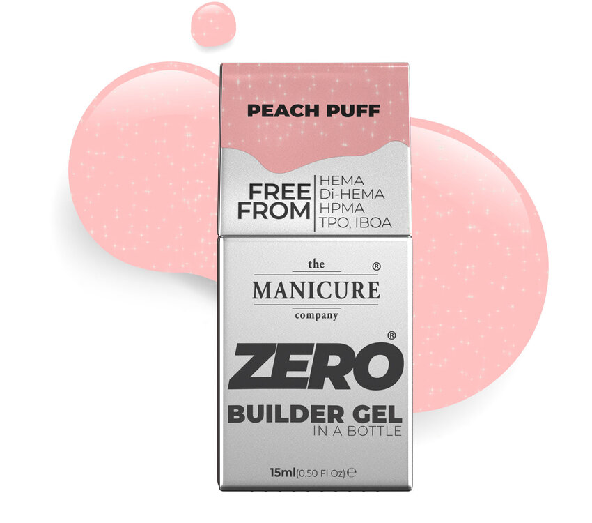 The manicure Company ZERO Builder Gel in a bottle-Peach Puff 15ml