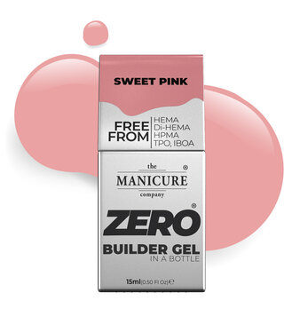 The manicure Company ZERO Builder Gel - Sweet Pink 15ml