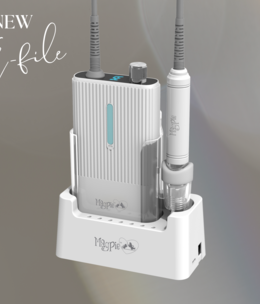 Magpie Rechargeable  E-File White with stand