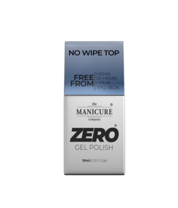 The manicure Company No Wipe Top Coat ZERO gel polish 10ml
