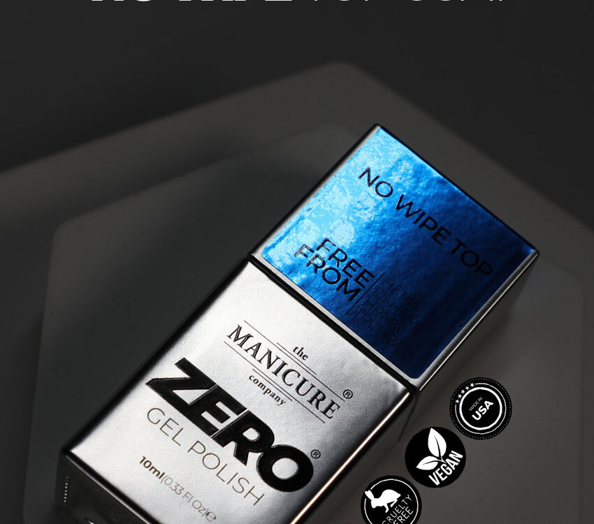 The manicure Company No Wipe Top Coat ZERO gel polish 10ml