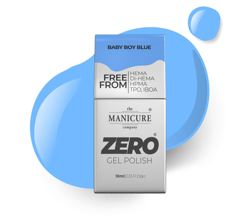 The manicure Company Zero Gel Polish - Baby Boy Blue MCZ046 10ml