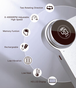 NSI Supreme Nail Drill Brushless & Cordless