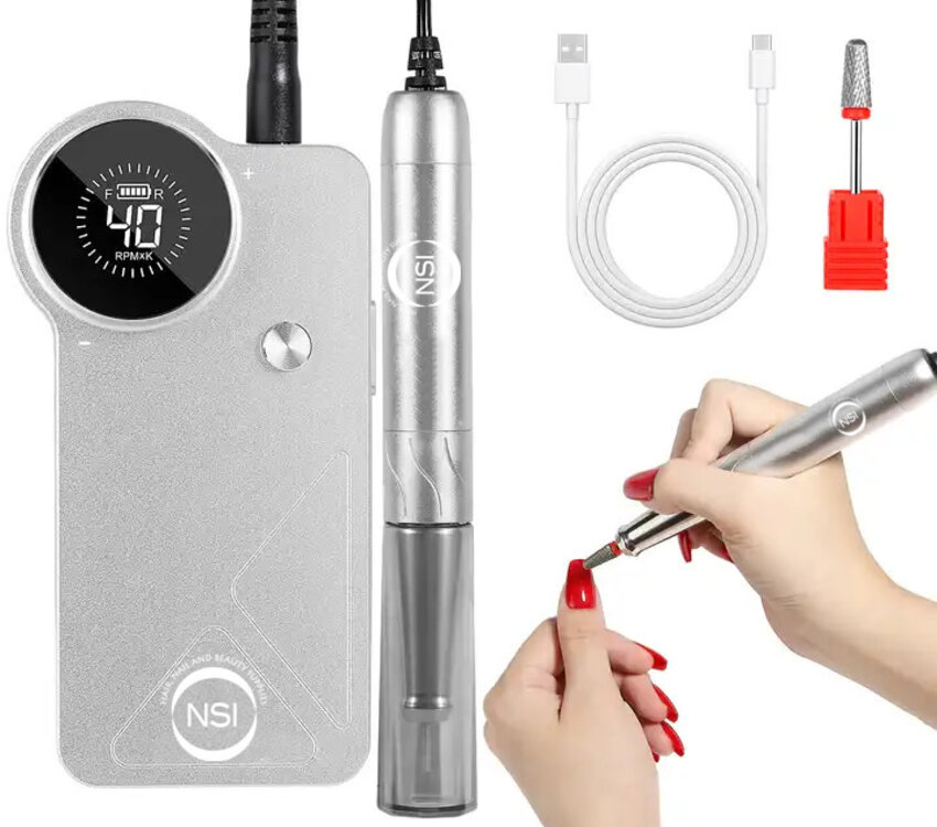 NSI Supreme Nail Drill Brushless & Cordless E file