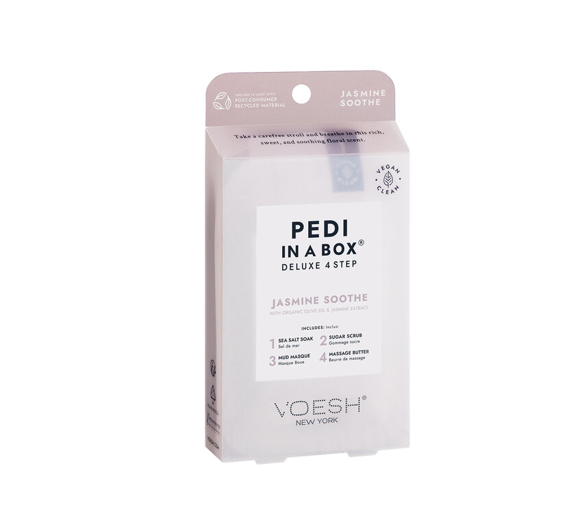 Voesh Pedi in a Box 4 step Jasmine Soothe