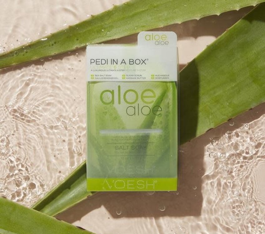 Voesh Voesh Pedi in a box 6 step Aloe Aloe
