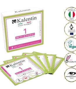Kalentin BROW LAMINATION  BONDING SINGLE-DOSE SACHETS 1.5ml - Pack of 5