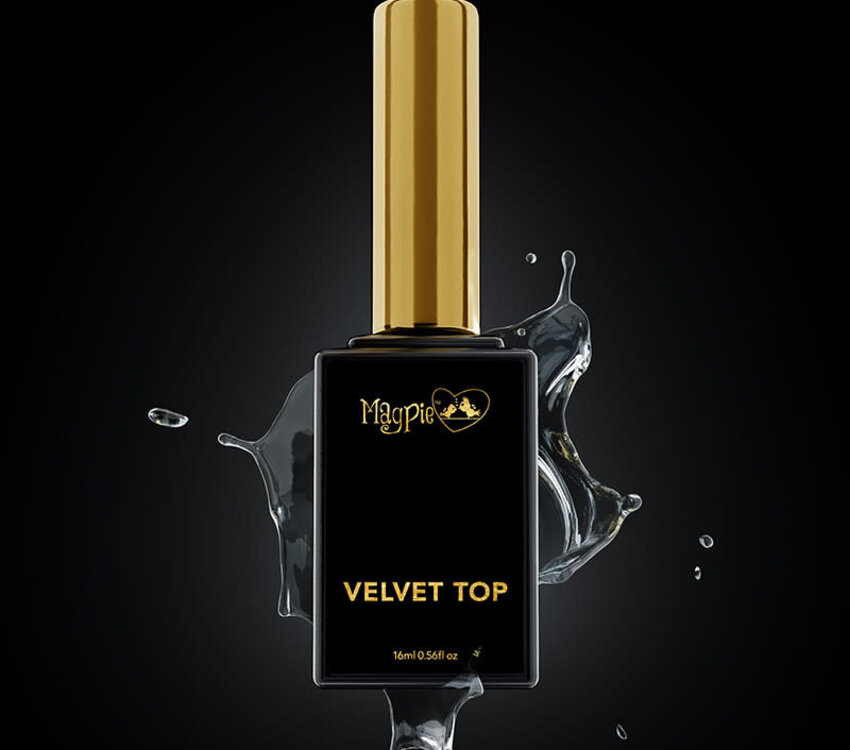 Magpie Matte Velvet Top Coat 16ml