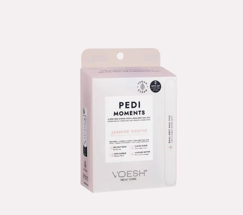Voesh Pedi Moments 4 step Duo Pack Jasmin Soothe