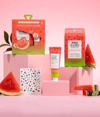 Voesh Pedi in a Box Watermelon Burst Duo