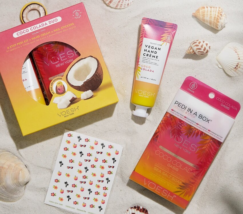 Voesh Pedi in a Box Coco Colada Oasis Duo