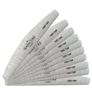 The manicure Company 100/100  Grit Pro File 10pk