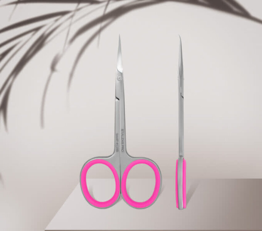 Staleks Professional cuticle scissors with hook SMART 41 TYPE 3