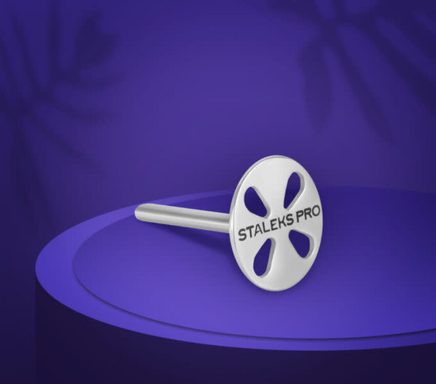 Staleks Pedicure disc PODODISC M EXPERT and set of disposable file 180 grit 5 pc (20 mm)