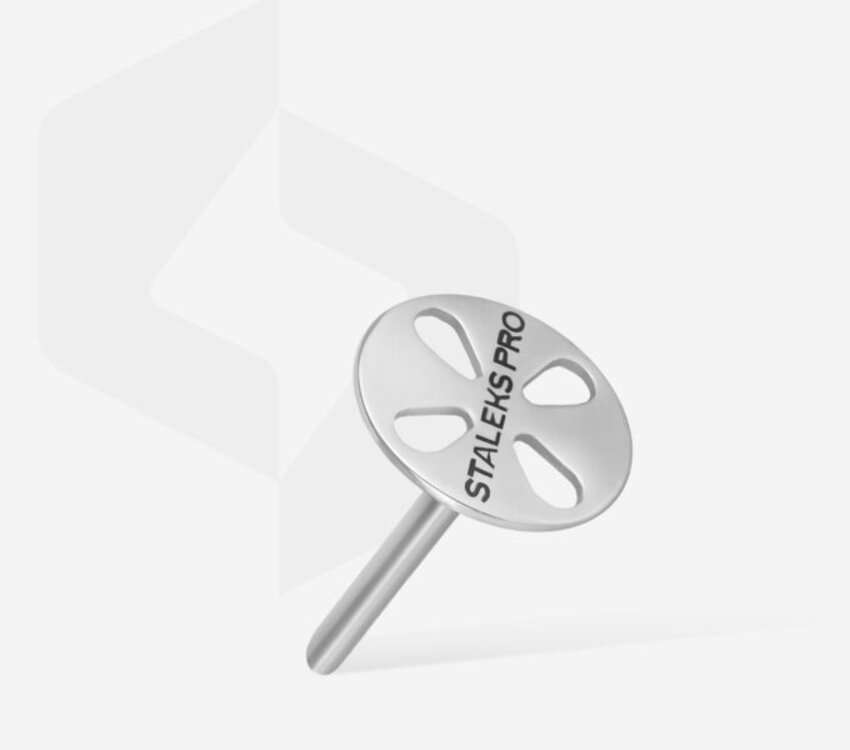 Staleks Pedicure disc PODODISC M EXPERT and set of disposable file 180 grit 5 pc (20 mm)