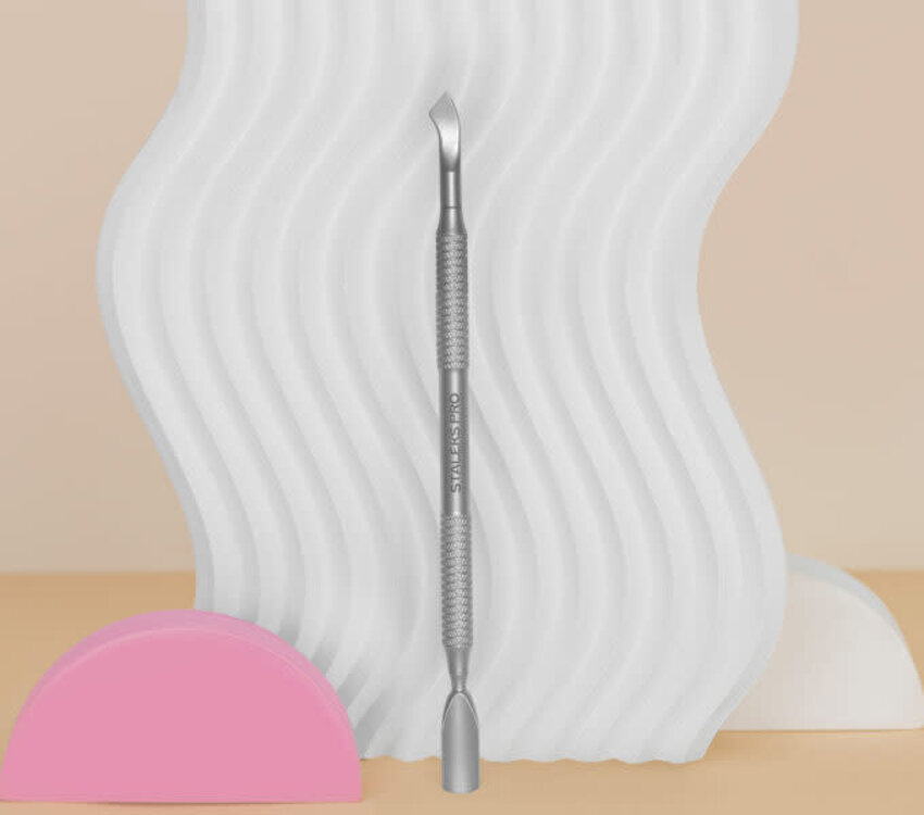 Staleks Pro Manicure Pusher SMART 50 Type 6 (rounded narrow pusher and bent blade)