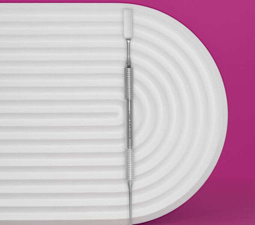 Staleks Manicure pusher EXPERT 51 TYPE 1 (straight flat and loop pusher)