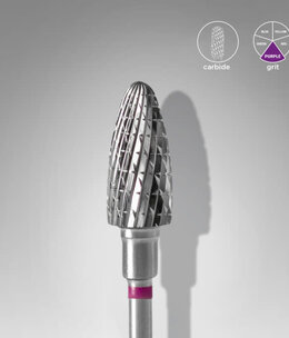 Staleks Carbide Corn Purple Bit 6mm / 14mm