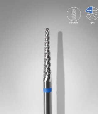 Staleks Carbide Cone Blue Bit 2,3mm / 14mm