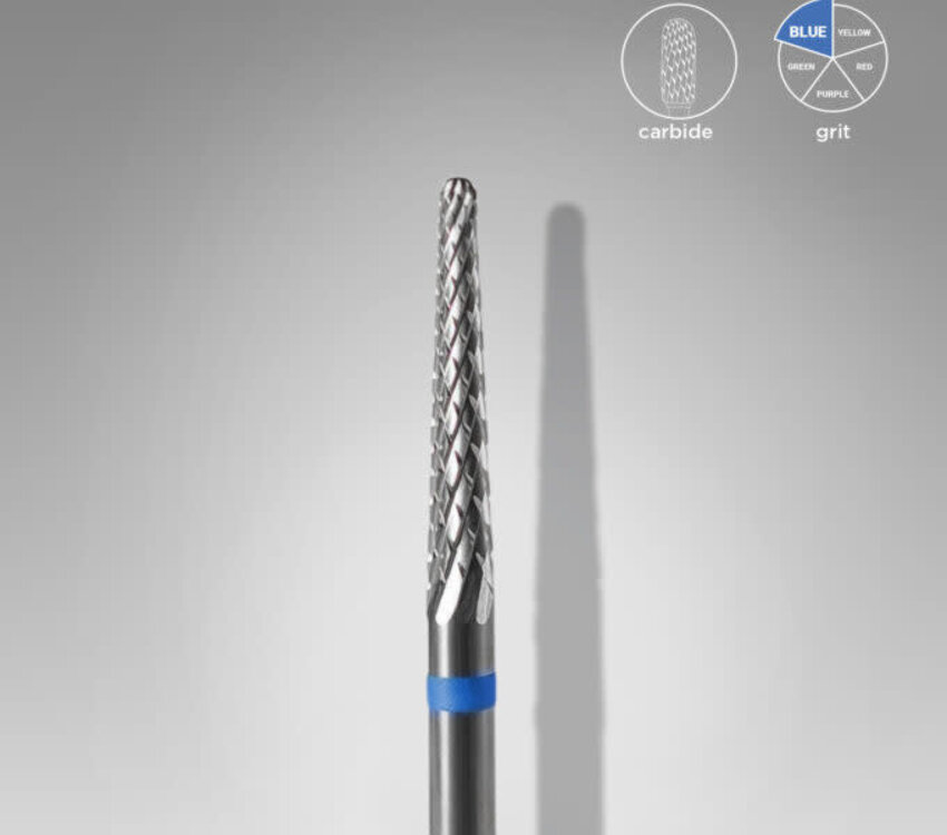 Staleks Carbide Cone Blue Bit 2,3mm / 14mm