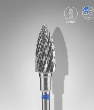 Staleks Carbide Pine Corn Bit Blue 6mm / 14mm