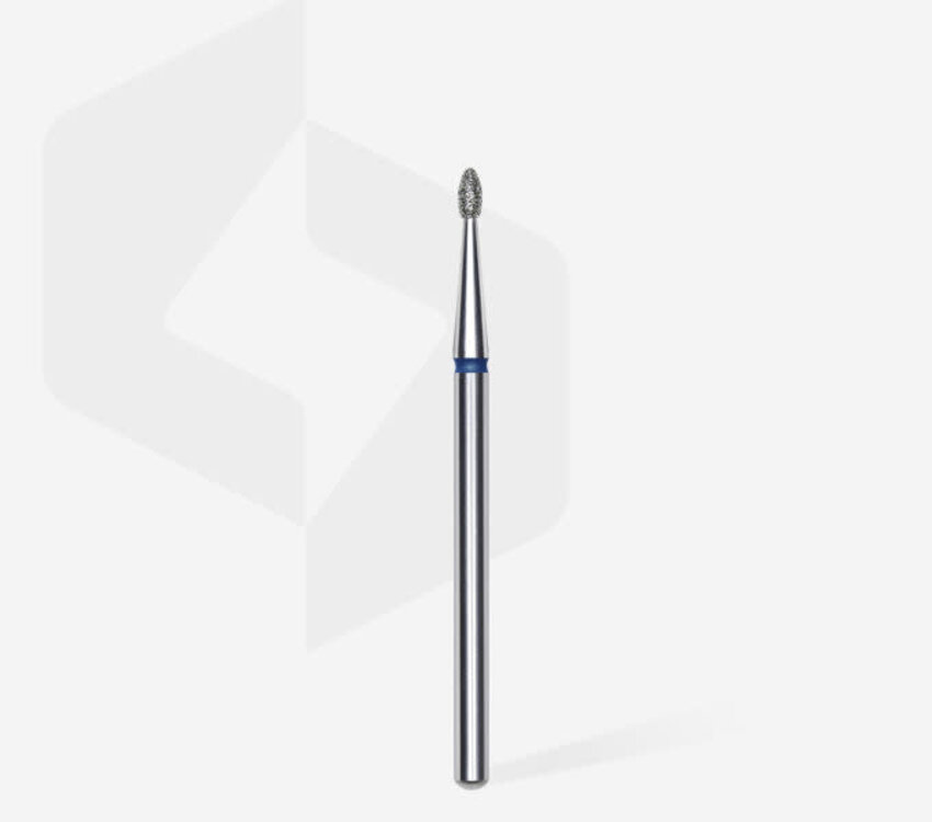 Staleks Diamond rounded bud blue bit 1,6 mm /3,4 mm