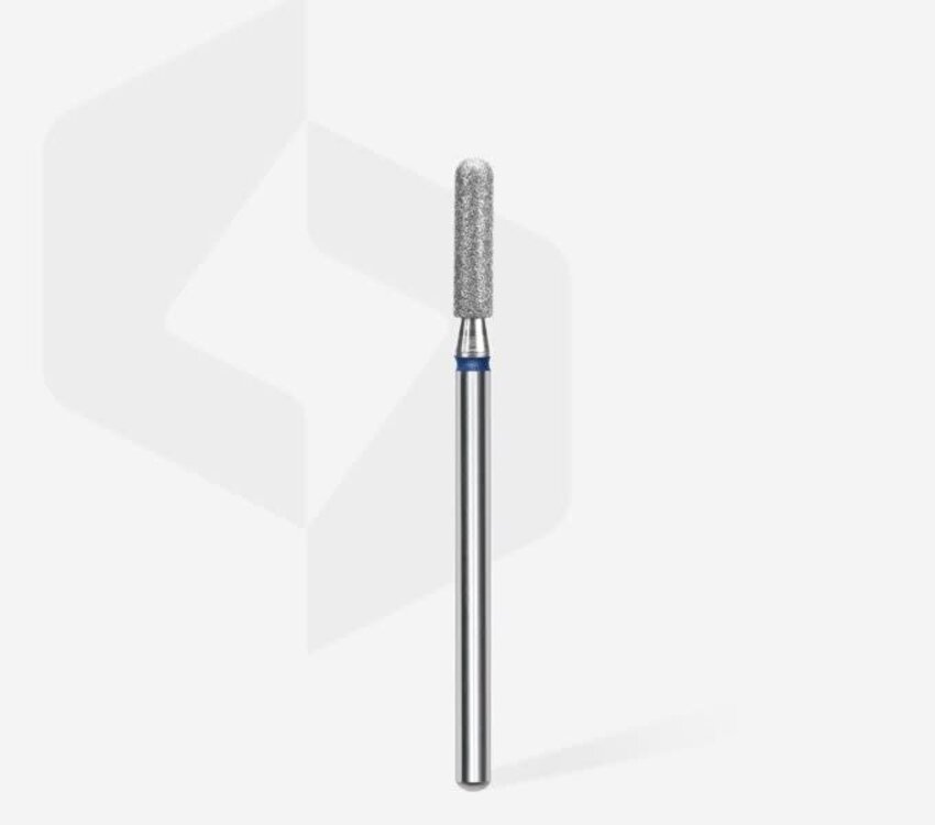 Staleks Diamond rounded cylinder blue bit 2,5 mm /10 mm