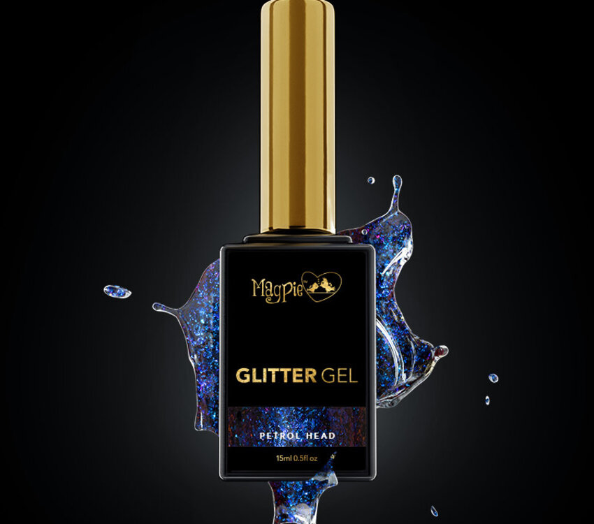 Magpie Glitter Gel Petrol Head UV/LED 15ml