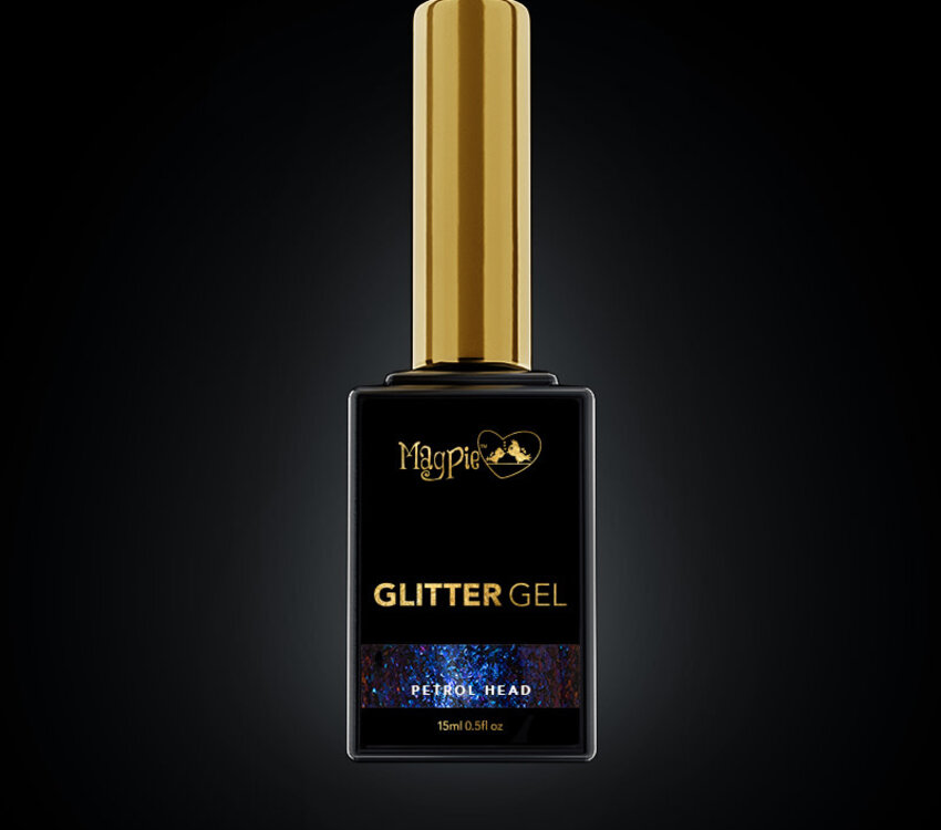Magpie Glitter Gel Petrol Head UV/LED 15ml