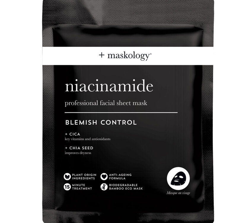 Hive Maskology Niacinamide Blemish Control Sheet Mask