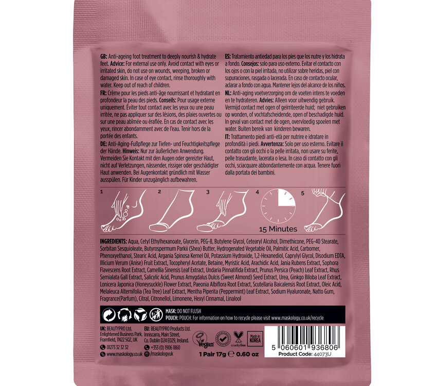 Hive Maskology NOURISING Professional Foot Mask Bootie
