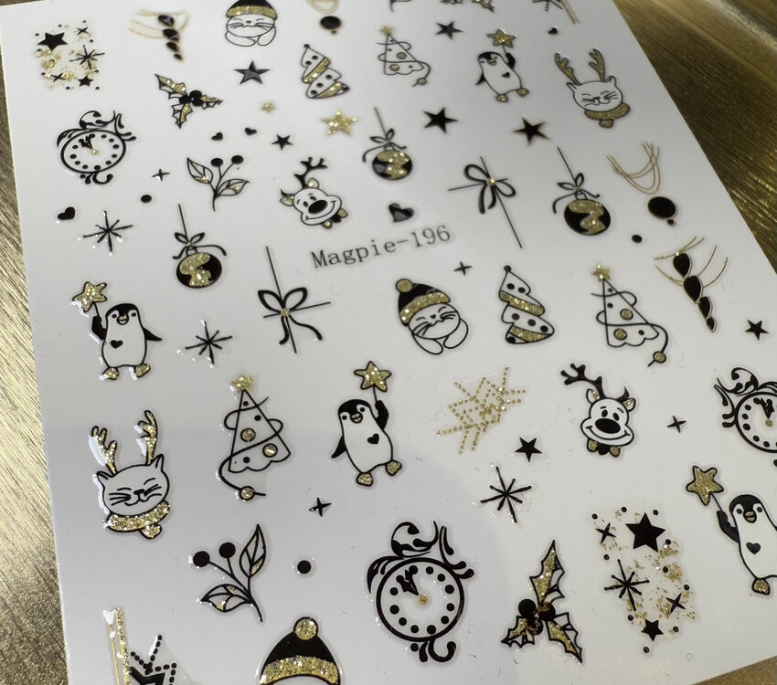 Magpie 196 Sticker Christmas