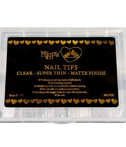 Magpie Clear Nail Tips 360ct