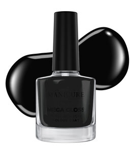 The manicure Company Mega Gloss Nail Polish - Blackout