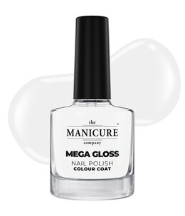 The manicure Company Mega Gloss Nail Polish - True White