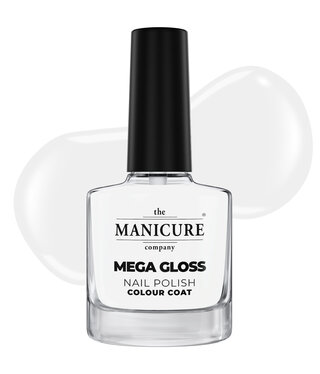 The manicure Company Mega Gloss Nail Polish - True White
