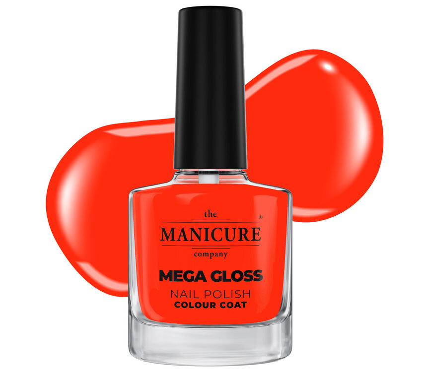 The manicure Company Mega Gloss Nail Polish - Orange Soda