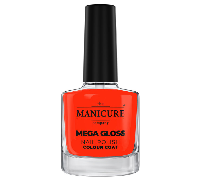 The manicure Company Mega Gloss Nail Polish - Orange Soda