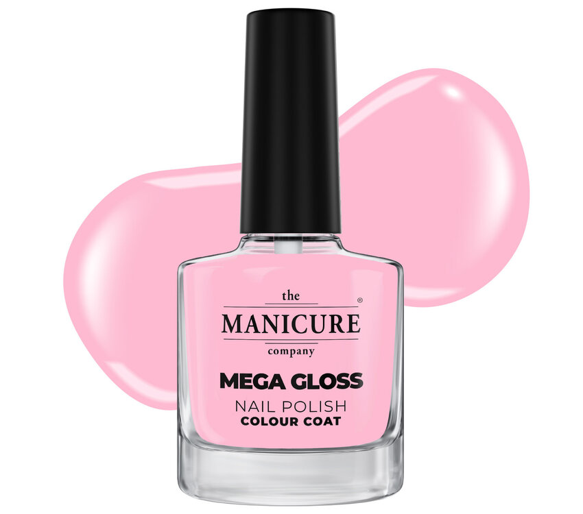 The manicure Company Mega Gloss Nail Polish - Delicate