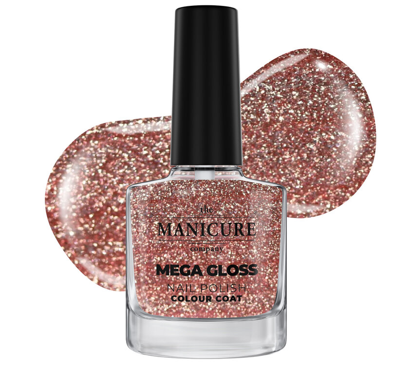 The manicure Company Mega Gloss Nail Polish - Bronze Bronze Baby