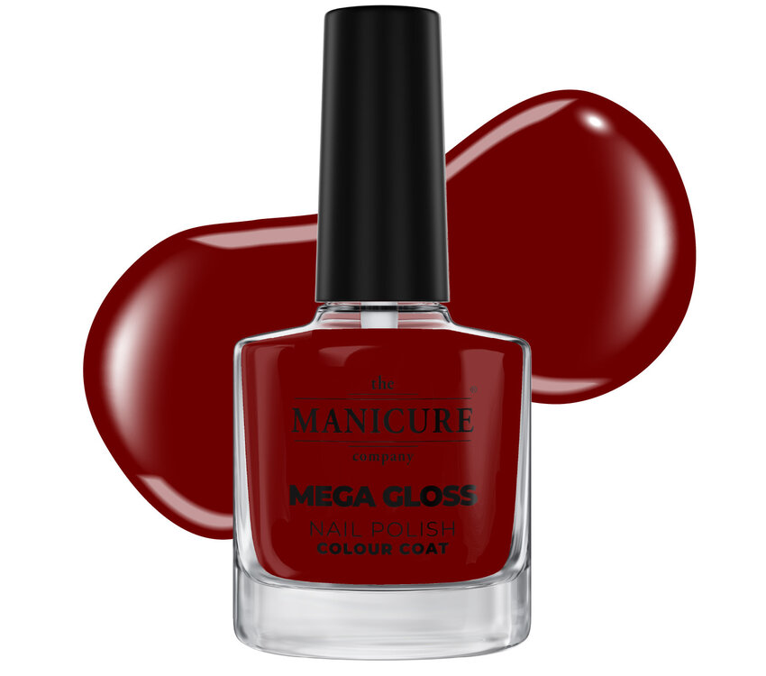 The manicure Company Mega Gloss Nail Polish - Burnt Heather