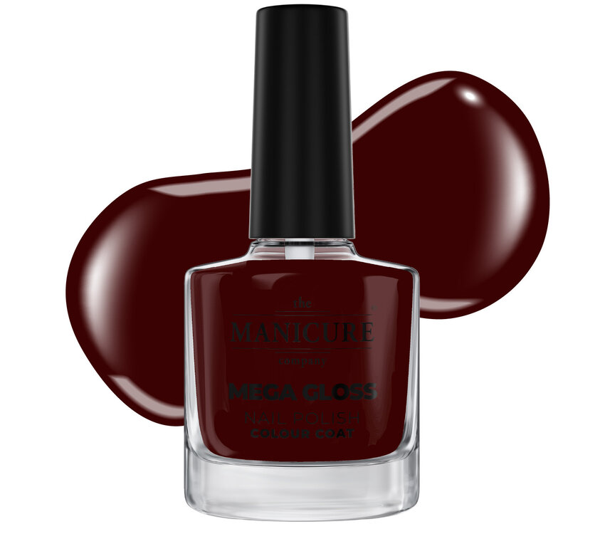 The manicure Company Mega Gloss Nail Polish - Black Orchid