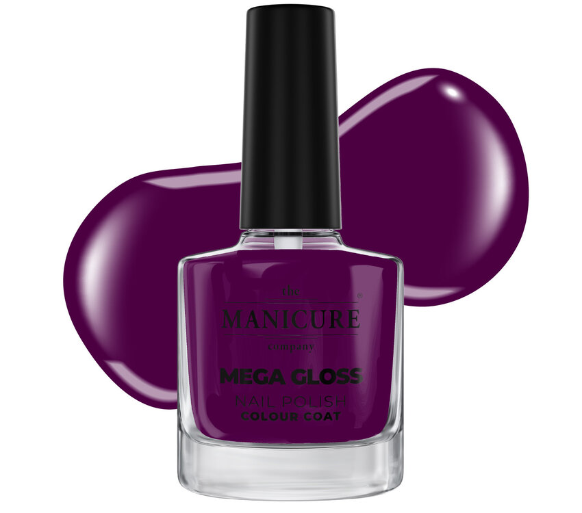 The manicure Company Mega Gloss Nail Polish - Pepperberry