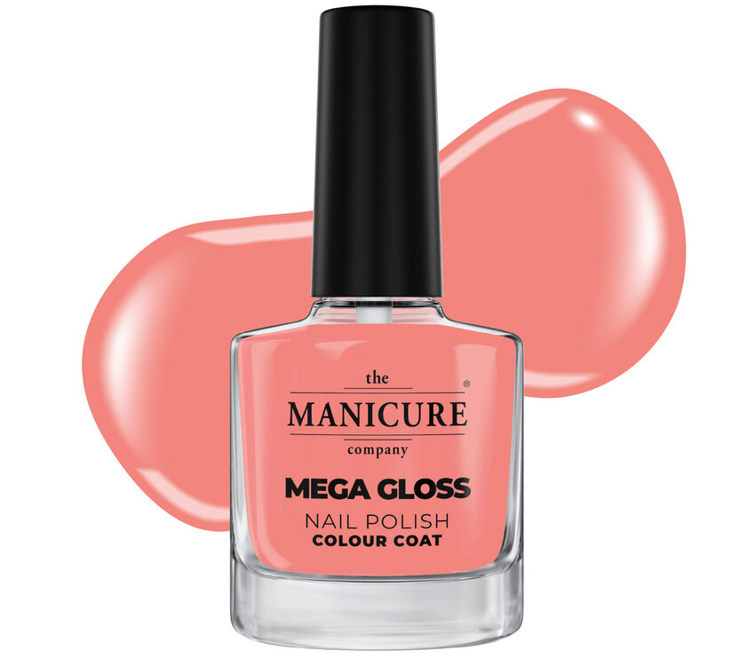 The manicure Company Mega Gloss Nail Polish - Blush Baby