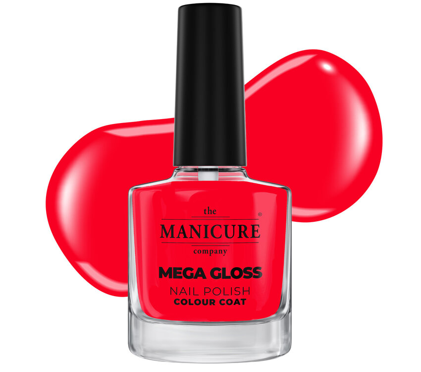 The manicure Company Mega Gloss Nail Polish - Red Carpet