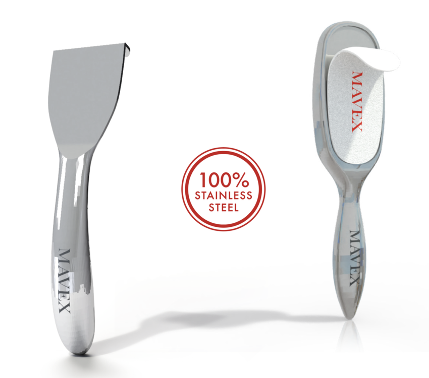 Mavex Mavex Calluspeeling  Stainless Steel Spatula