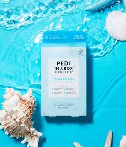 Voesh Voesh Pedi in a box Ocean Refresh