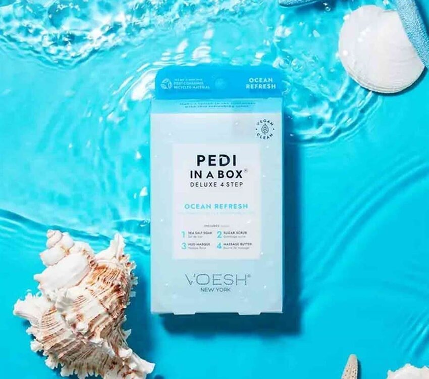 Voesh Voesh Pedi in a box Ocean Refresh