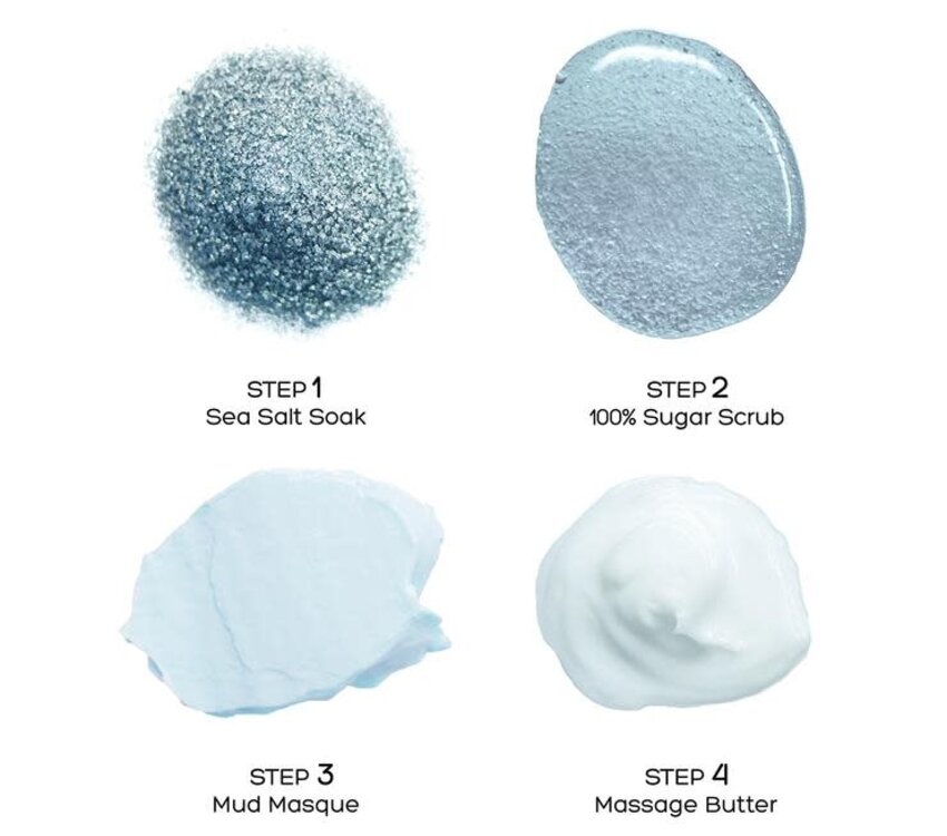 Voesh Voesh Pedi in a box Ocean Refresh